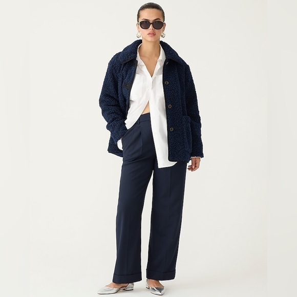 J Crew Teddy sherpa jacket
Item BJ975 - Picture 1 of 6